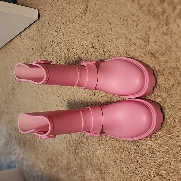 Nanamac Pink Rain Boots - Picture 1 of 2
